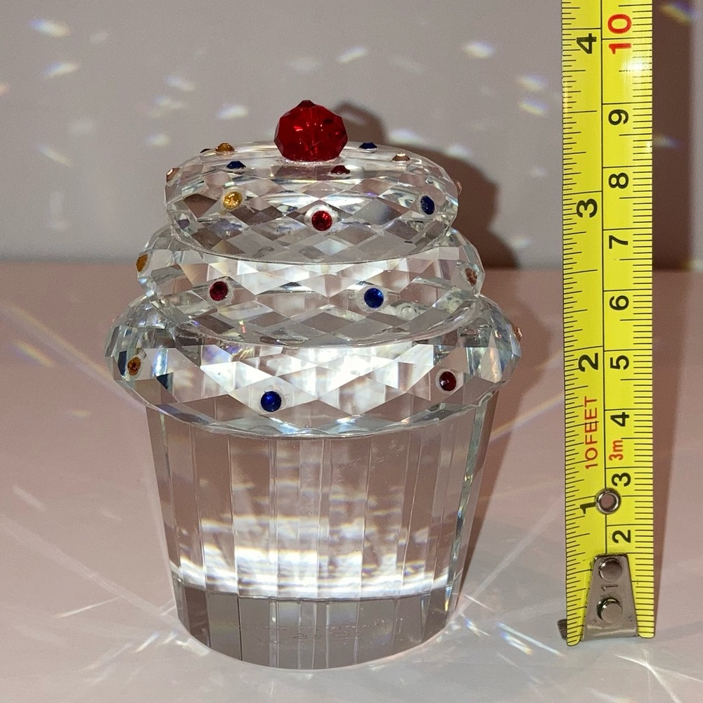 Crystal Cupcake Simon Designs Colorful Limited Edition Designer Home Decor - Picture 8 of 12